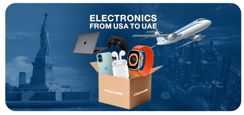 Electronics From USA to UAE in 2025